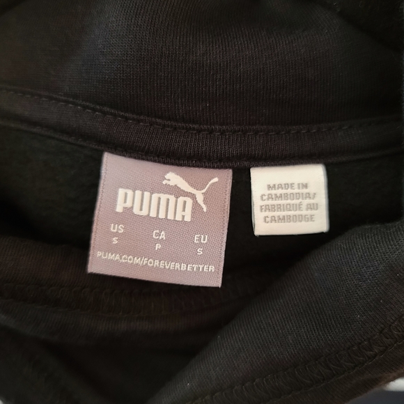 Puma sweatshirt convertible neck black - Picture 6 of 6
